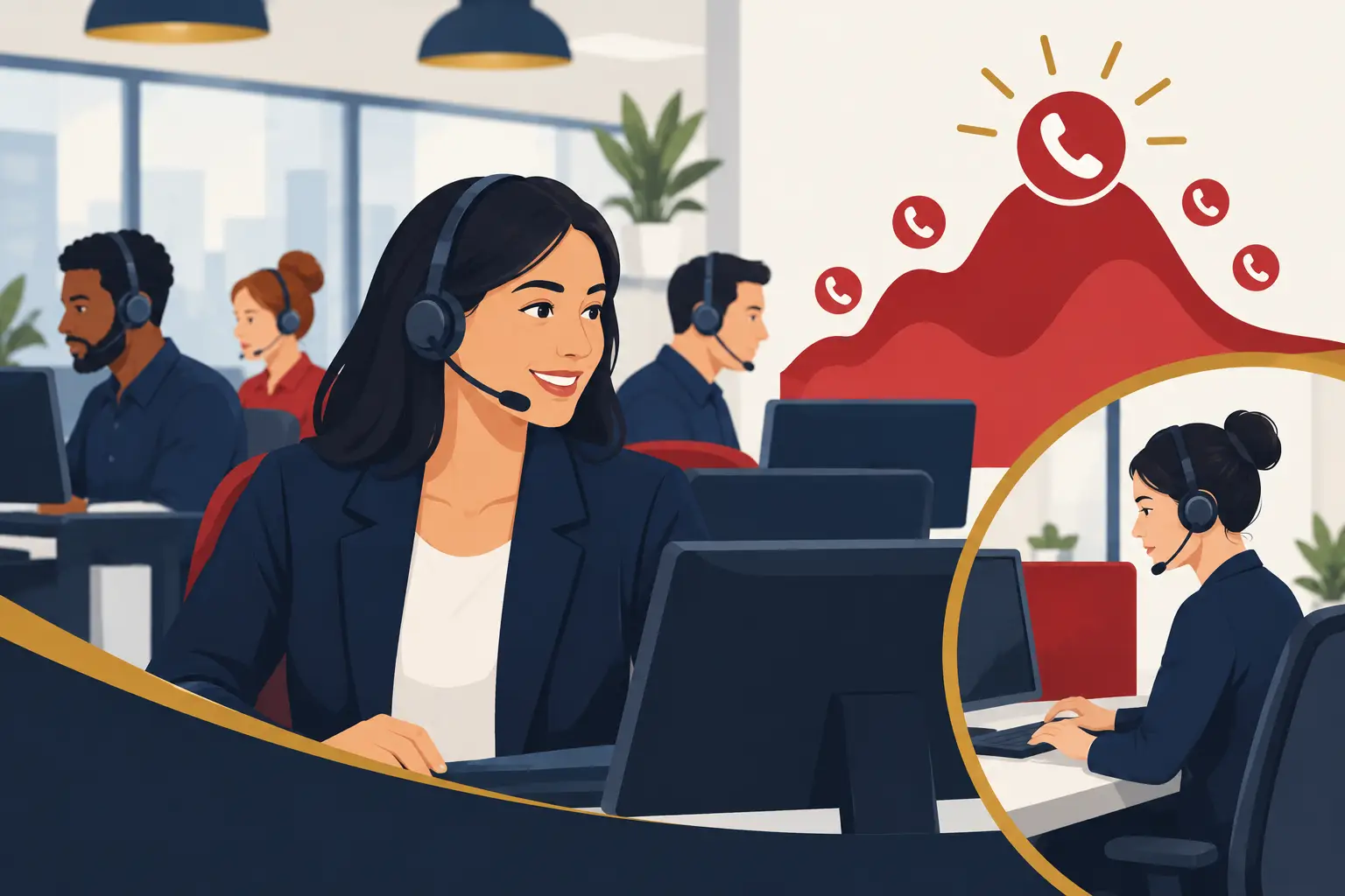 How to Manage Peak Call Volume Without Missed Leads